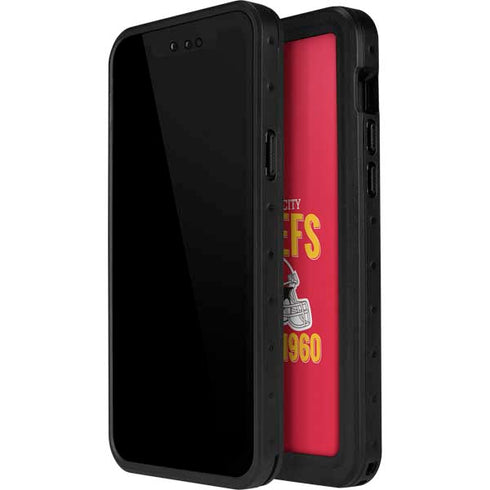 NFL Kansas City Chiefs Helmet iPhone 15 Plus Waterproof Case